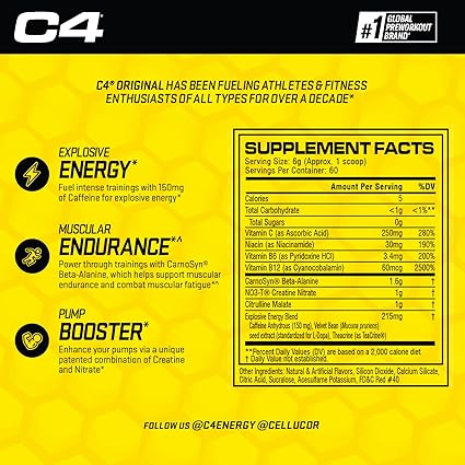 C4 Original 60 Servings